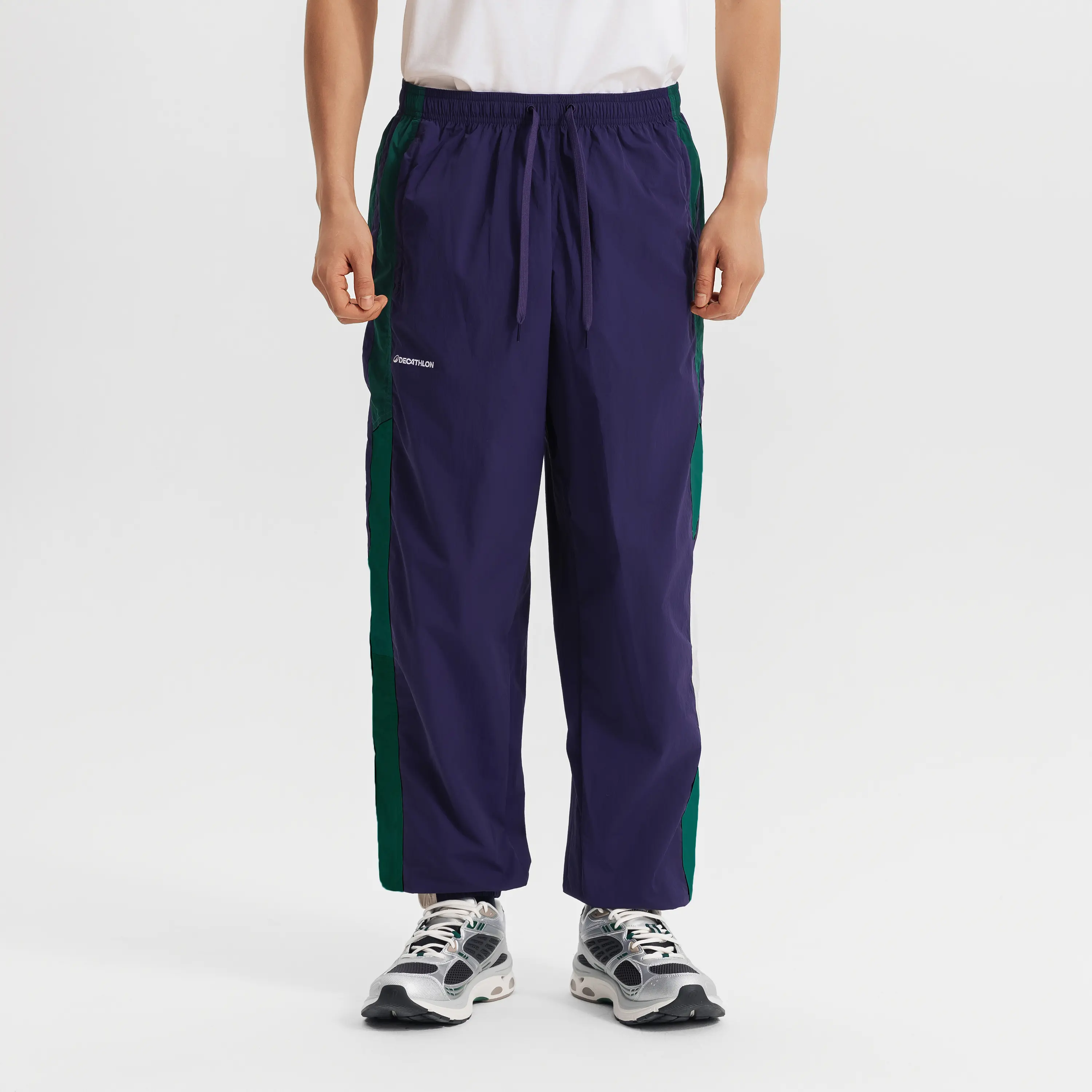 

Женские спортивные брюки Decathlon BACK TO 80S фиолетовые