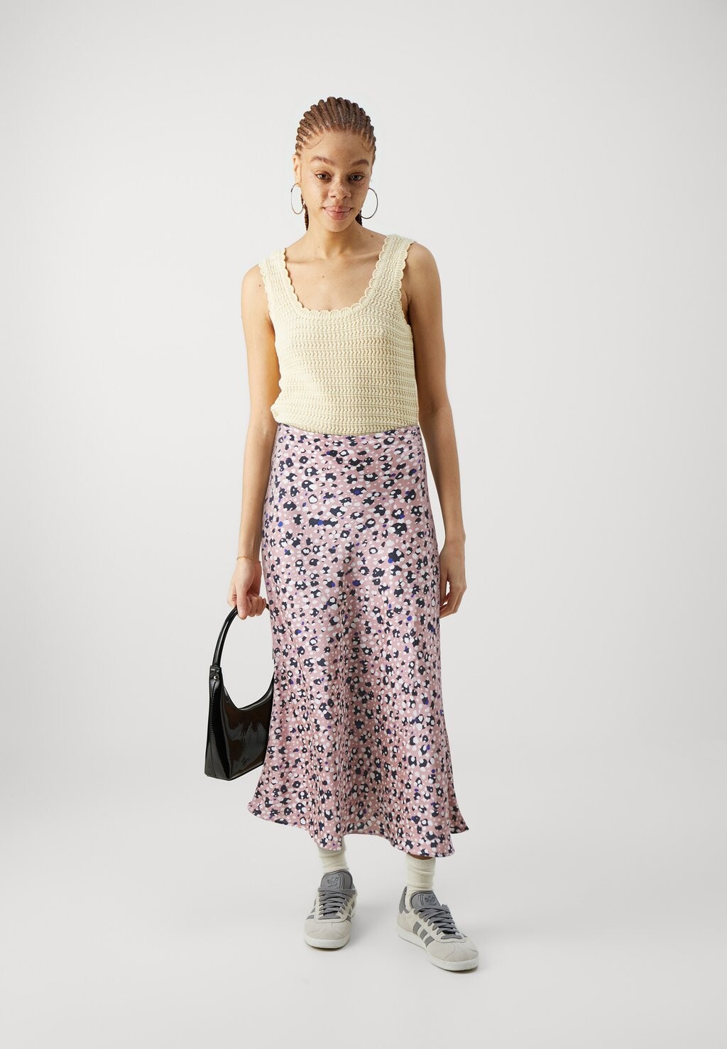 

Юбка-колокольчик Pckate Midi Skirt Pieces, древесная роза