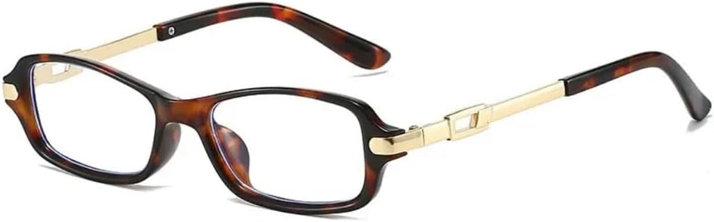 

Солнцезащитные очки с защитой UV400 | Легкая металлическая оправа в стиле панк | Для женщин и мужчин | Для занятий спортом на открытом воздухе и вождения DSVIGF, Leopard Clear