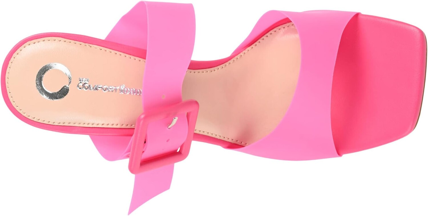 Туфли Journee Collection Luca Pump, цвет Magenta — фото 2
