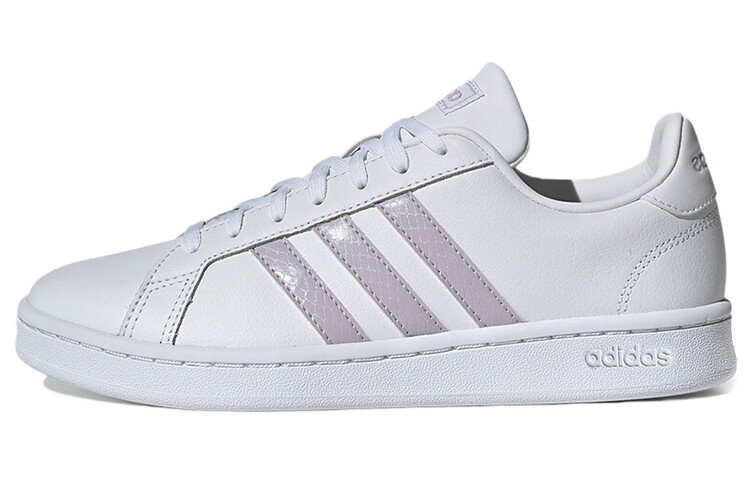 

GRAND COURT Скейтбординговые туфли женские низкие белые/сиреневые Adidas Neo