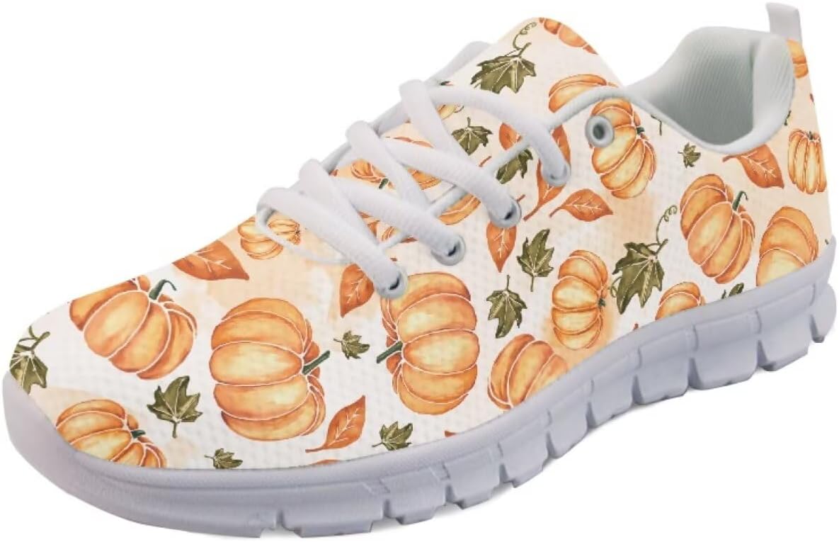 

Кроссовки Forchrinse Mexico Splash Ink унисекс, национальные прогулочные теннисные кроссовки для женщин и мужчин, легкие кроссовки для фестиваля, Fall Maple Pumpkin Print