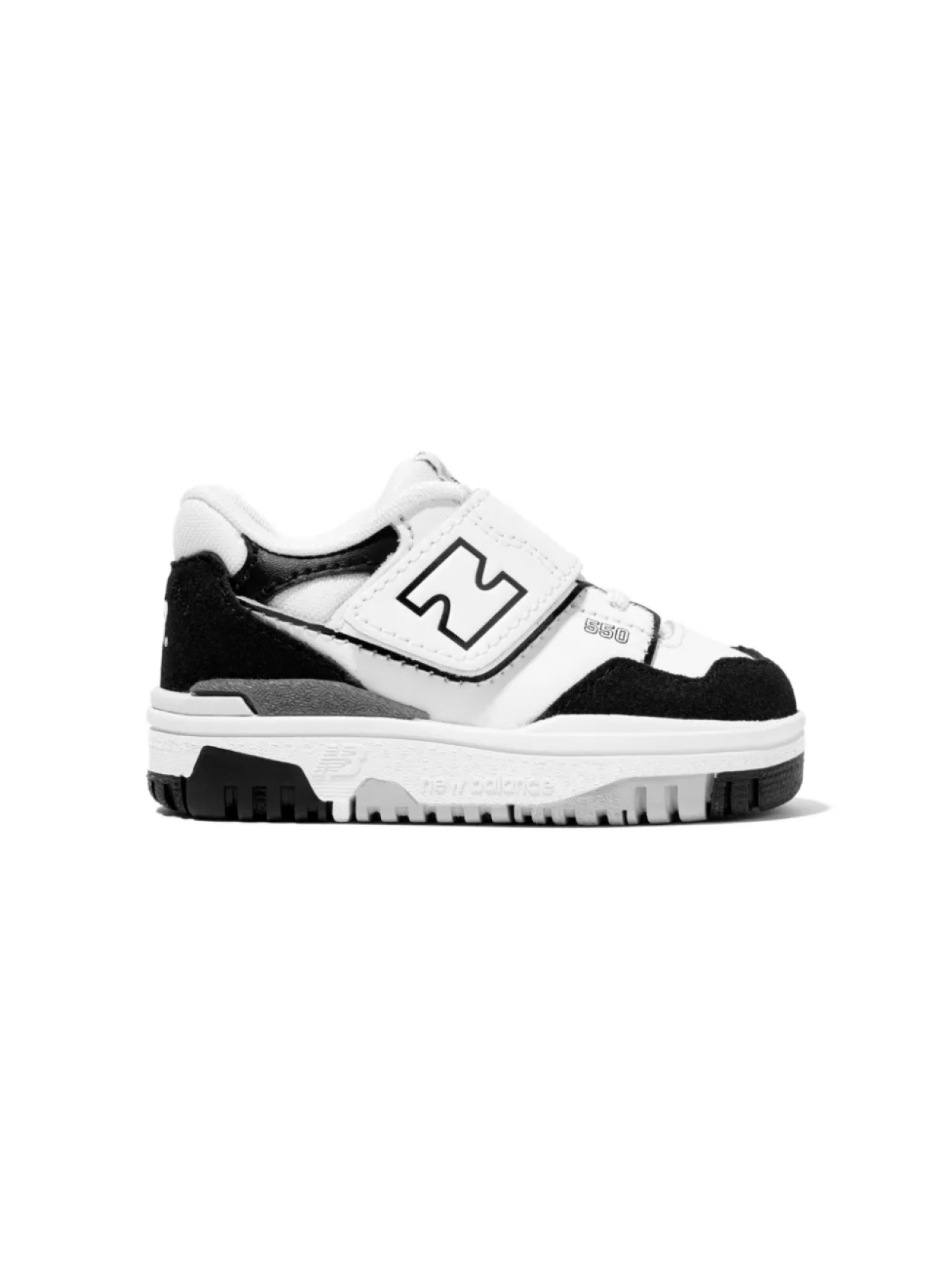 

New Balance Kids кроссовки 550 из искусственной кожи, черный
