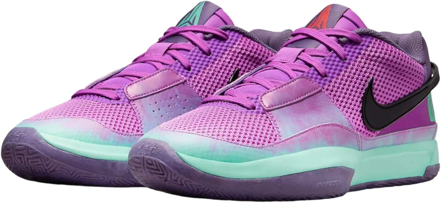 Баскетбольные кроссовки Nike Men's Ja 1, фуксия/черный — фото 3
