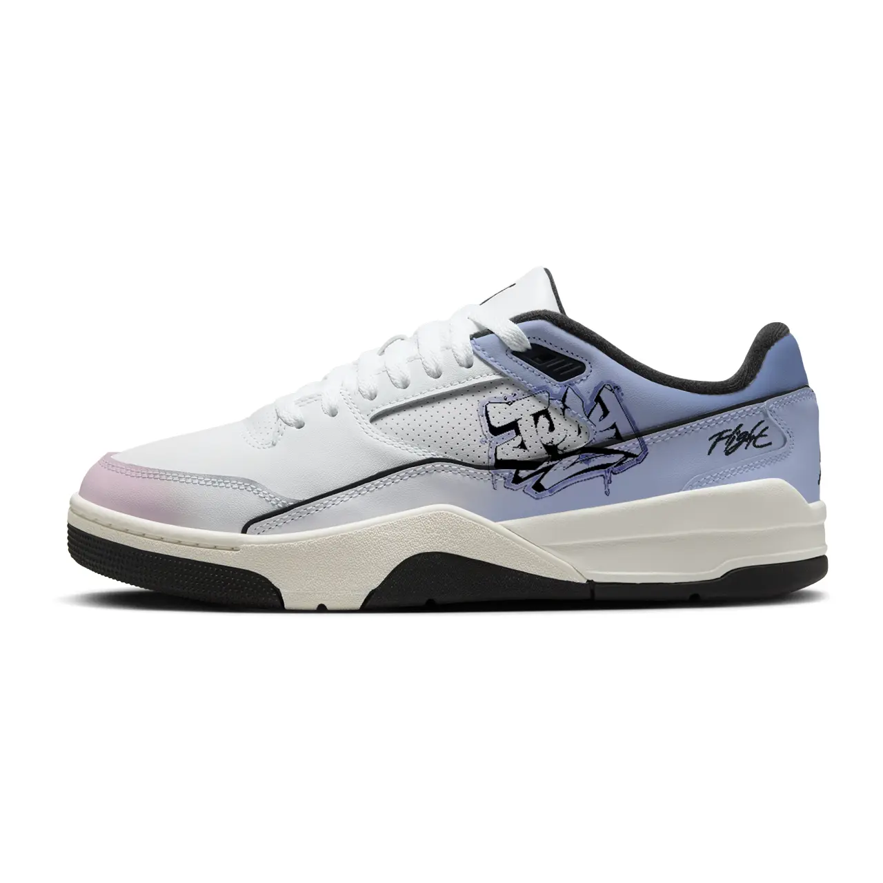 

FLIGHT COURT Bunny Judy устойчивые к истиранию низкие баскетбольные кроссовки Unisex Jordan, синий/розовый