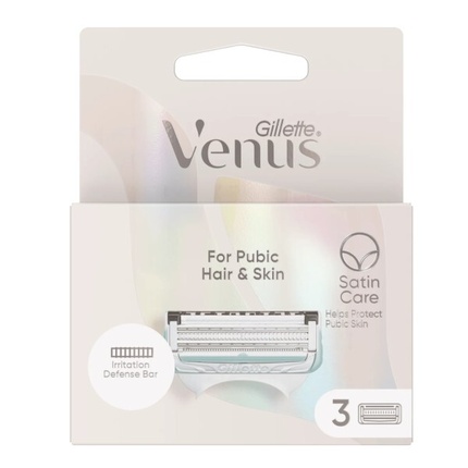 

Сменная бритвенная головка Venus Bikini для зоны бикини, вариант 3 шт Gillette