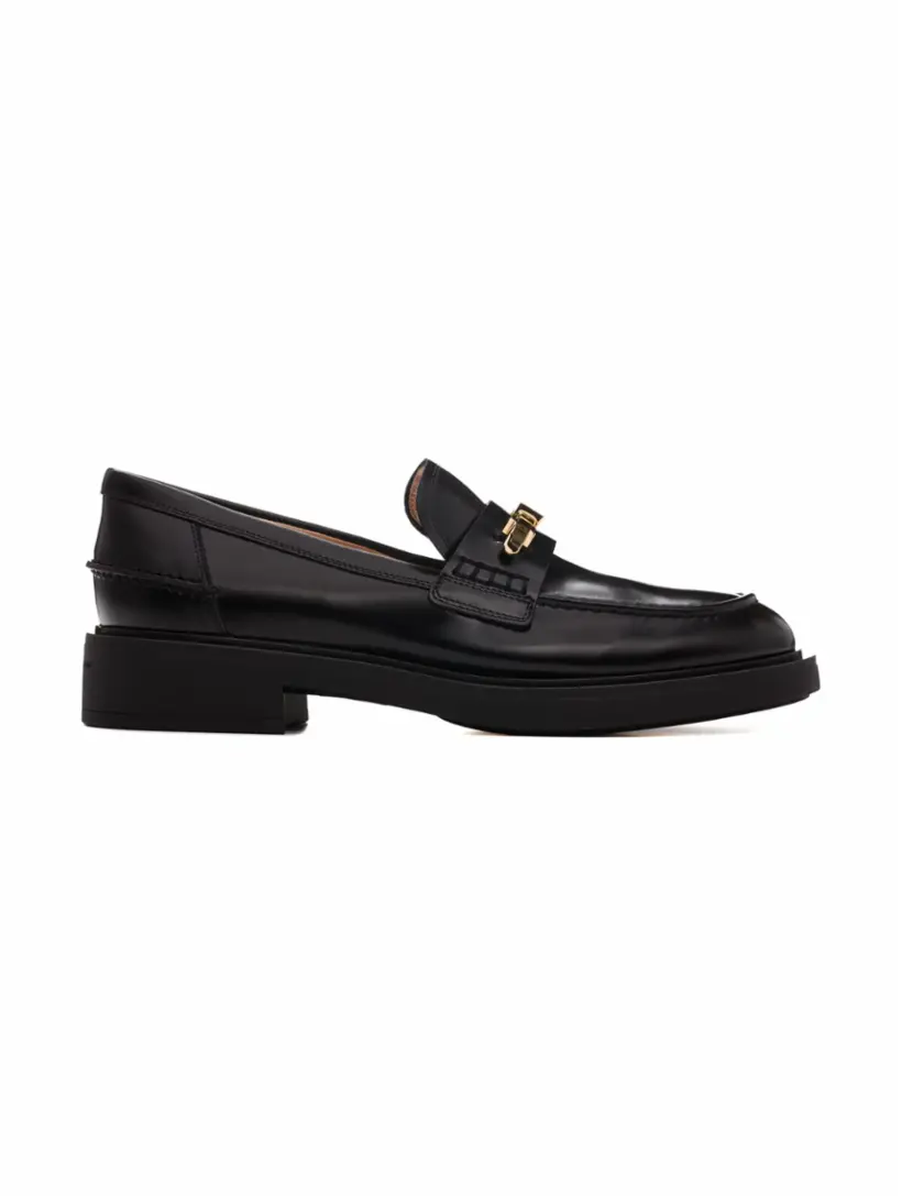 

Кожаные лоферы Martine Gianvito Rossi, черный