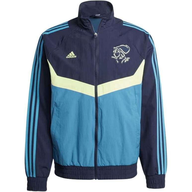 

Ajax Amsterdam куртка мужская чернильно-синяя и белая Adidas, черный