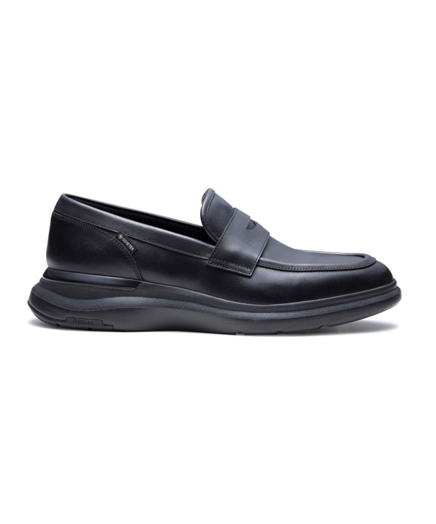 Лоферы Regal 72HL, GORE-TEX, черные, повседневная обувь. Regal, black — фото 3