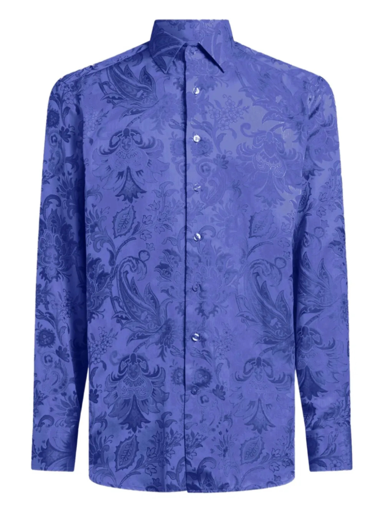 

ETRO жаккардовая рубашка, синий