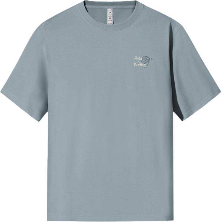 

ANTA Футболка для разнообразных тренировок мужская Sunny River Blue, Синий, ANTA Футболка для разнообразных тренировок мужская Sunny River Blue