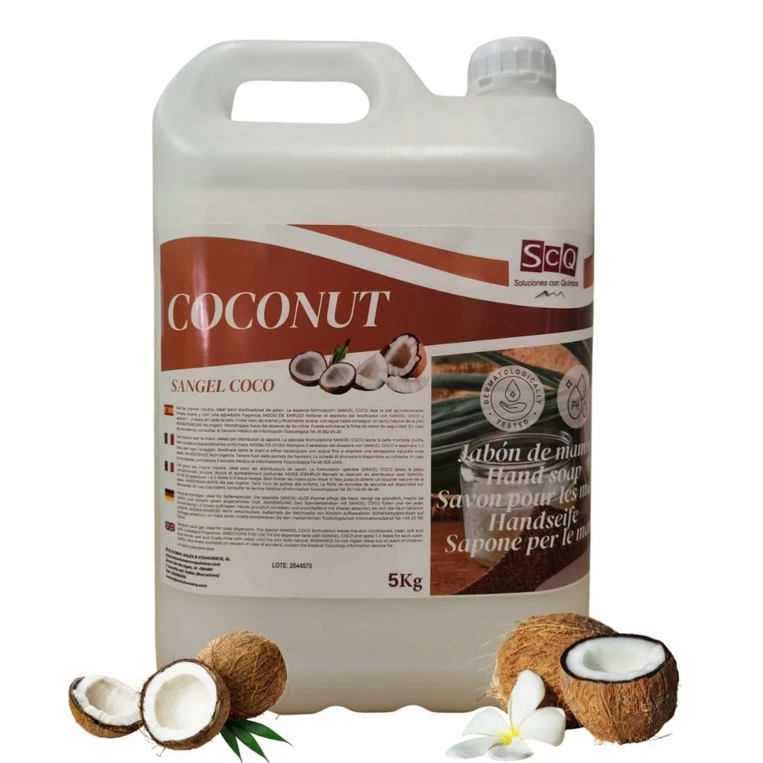 Жидкое мыло для рук с ароматом кокоса, 5 л Scq Soluciones Con Química