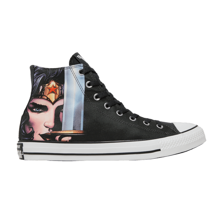 

Кроссовки Converse DC Comics x Chuck Taylor All Star High 'Wonder Woman', черный