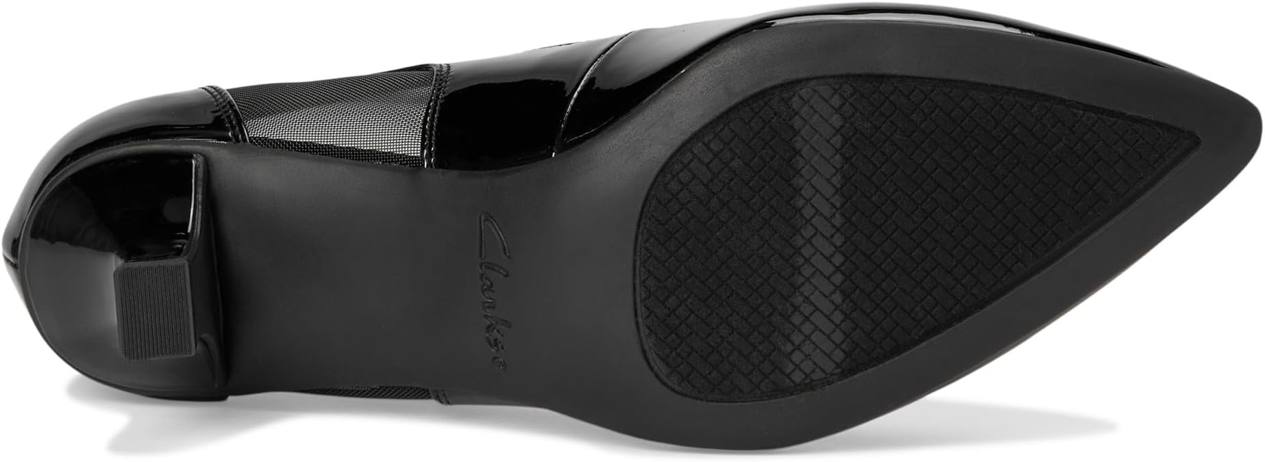 Туфли Clarks Women's Kepley Cora, Black Patent Synthetic — фото 3