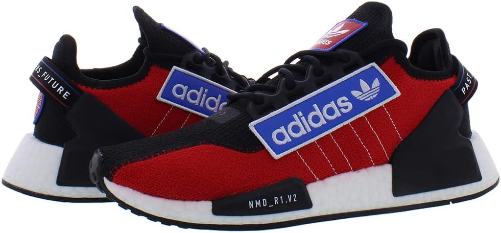 Мужские кроссовки adidas NMD R1 V2, черный/красный — фото 2