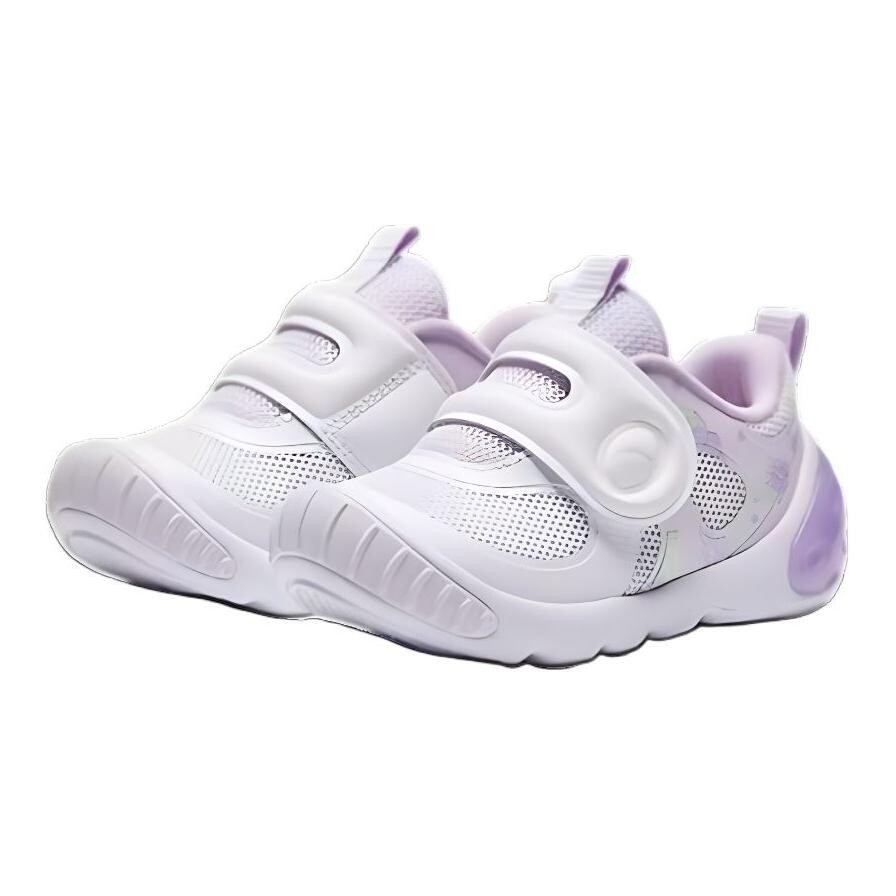 Кроссовки Anta kids Toddler Shoes Kids Low-top White/Purple, фиолетовый — фото 3