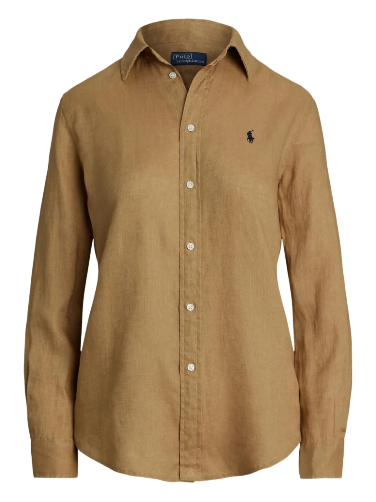 

Polo Ralph Lauren льняная рубашка, нейтральный