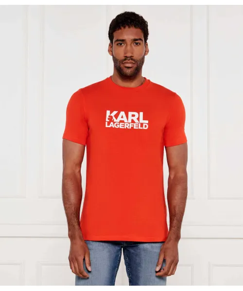 

Футболка Regular fit Karl Lagerfeld, оранжевый