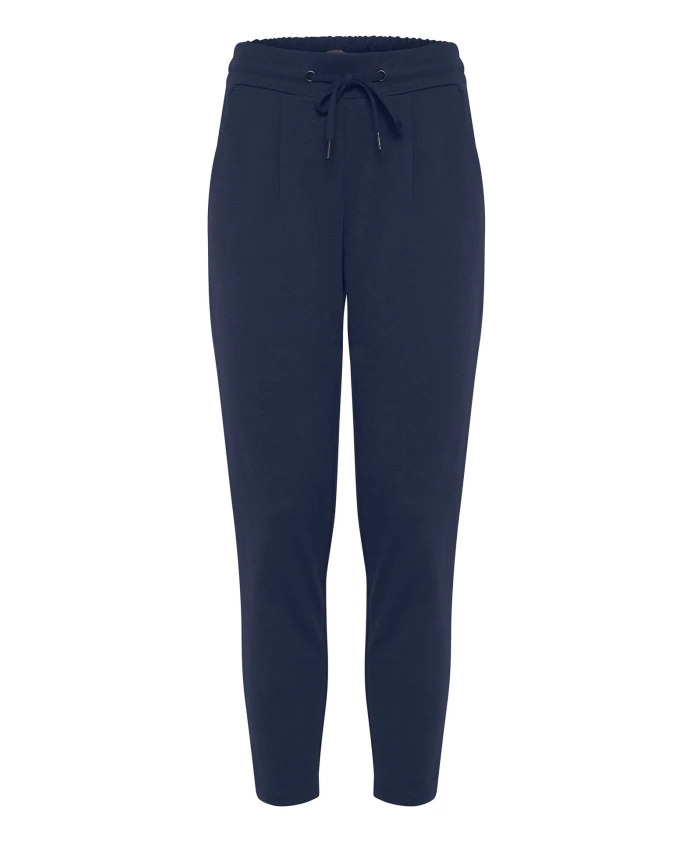 

Укороченные узкие брюки "Полное затмение" Ichi, синий