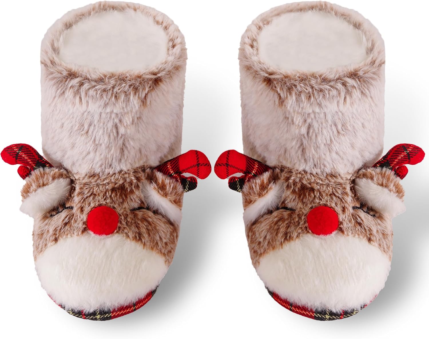 

Детские тапочки Dream Bridge для девочек, пинетки с единорогом, домашние тапочки-сапожки для малышей, милые плюшевые флисовые теплые мультяшные пинетки для дома и улицы, пушистые пинетки для мальчиков и девочек, Elk