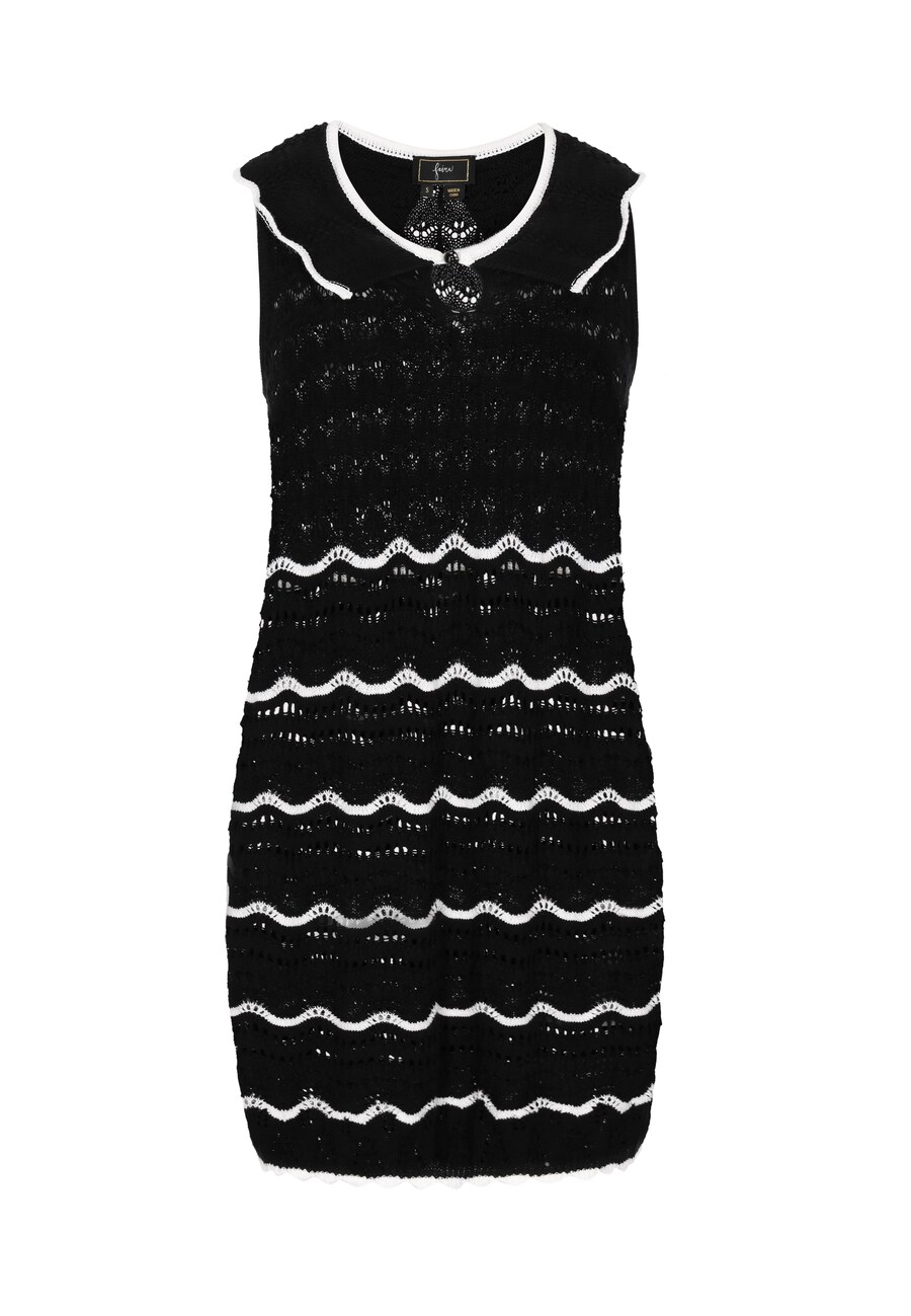 

Вязаное платье faina Fashion Look, черный