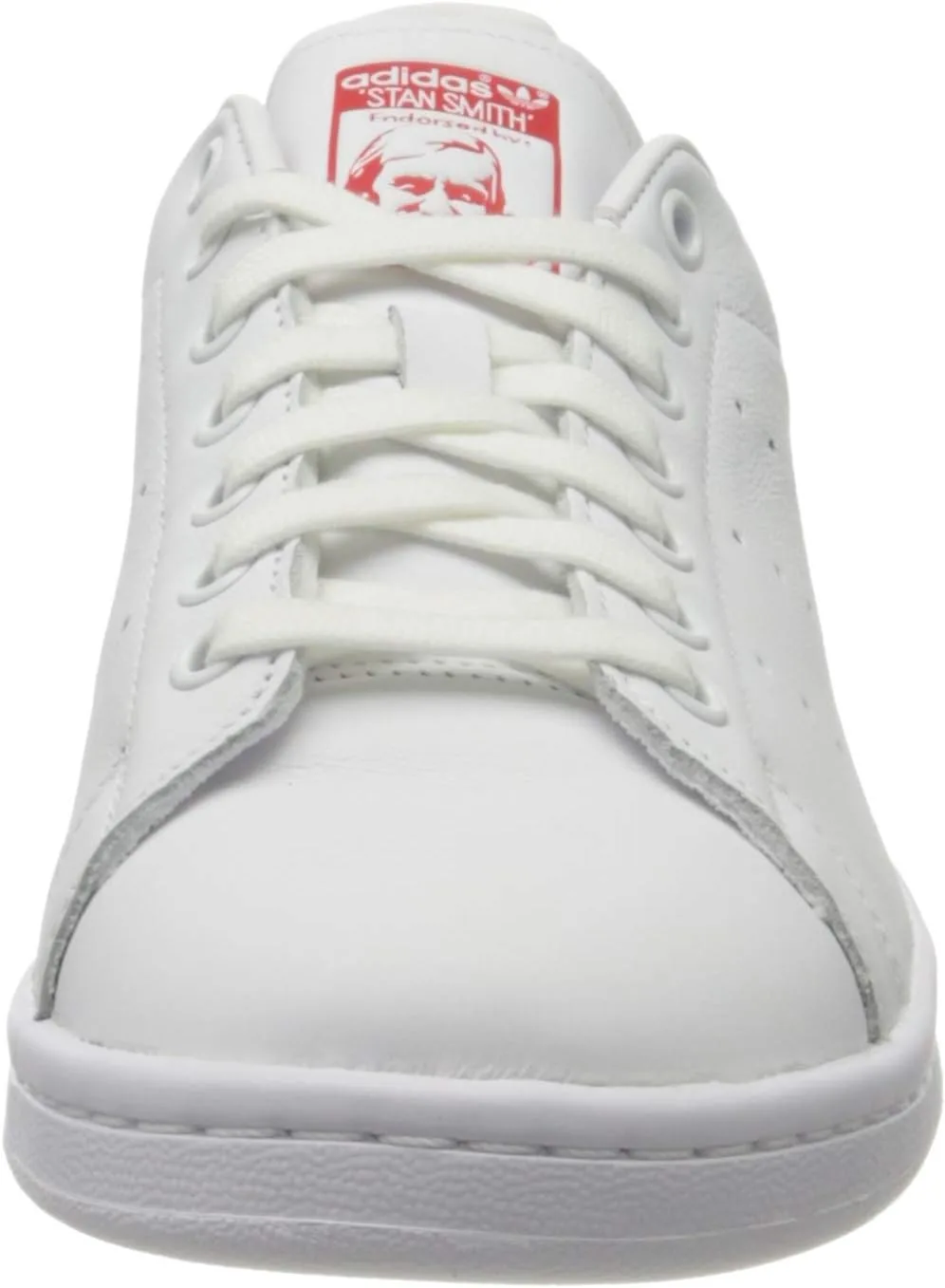 Мужские беговые кроссовки Adidas Stan Smith, белые, в цвете "белый" с черными вставками Adidas Originals — фото 2