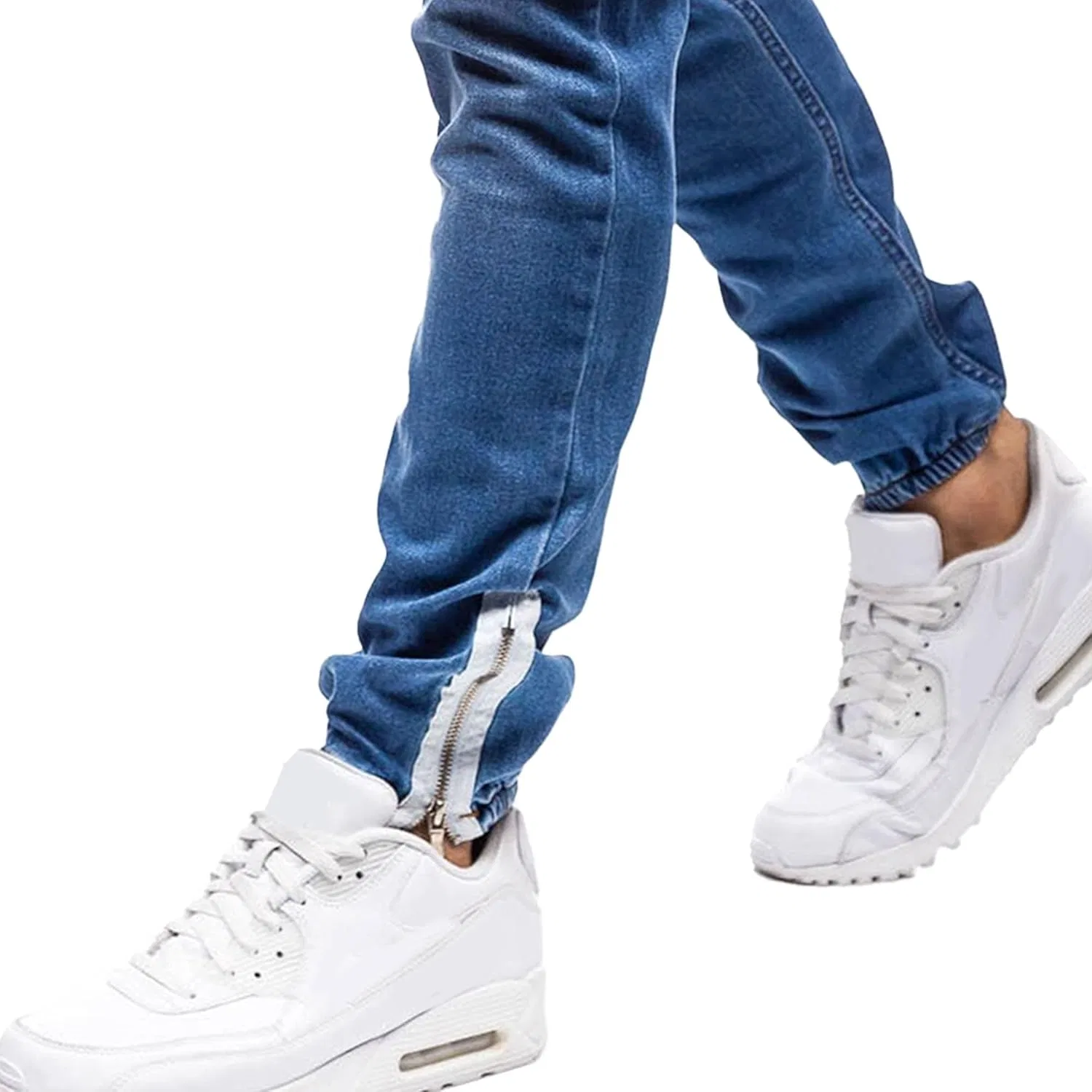 Джинсы Slim Fit, джинсы, синий — фото 2