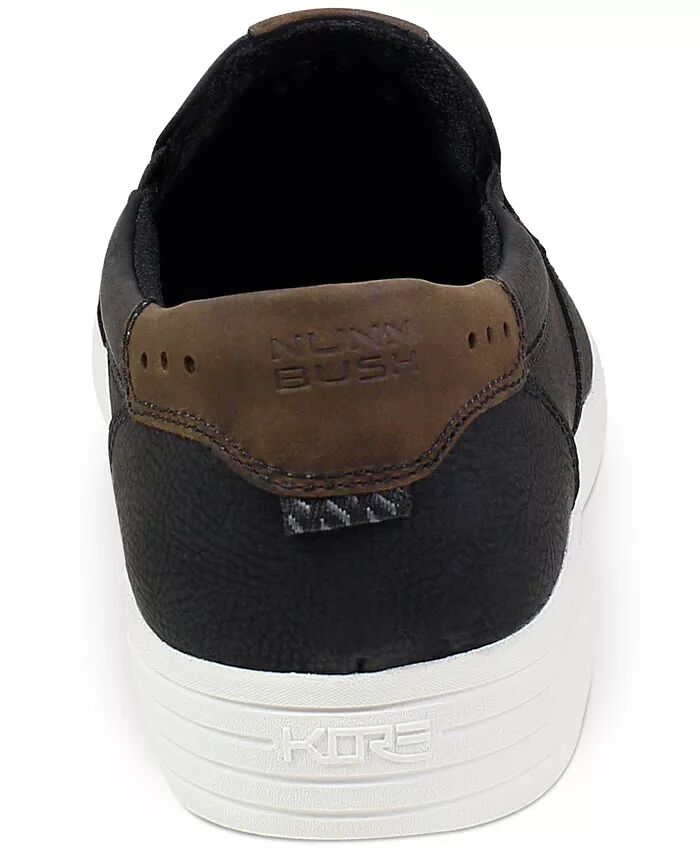 Мужские кроссовки KORE City Walk Slip-On Nunn Bush, черный — фото 4