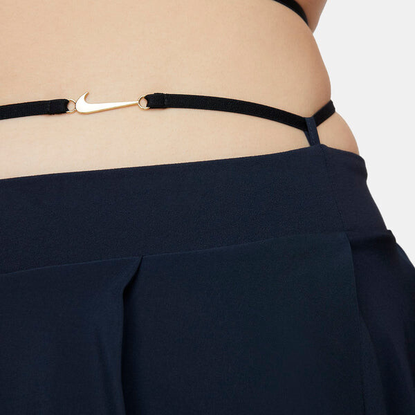 Короткие шорты из коллаборации с jacquemus la jupe Nike, синий — фото 4