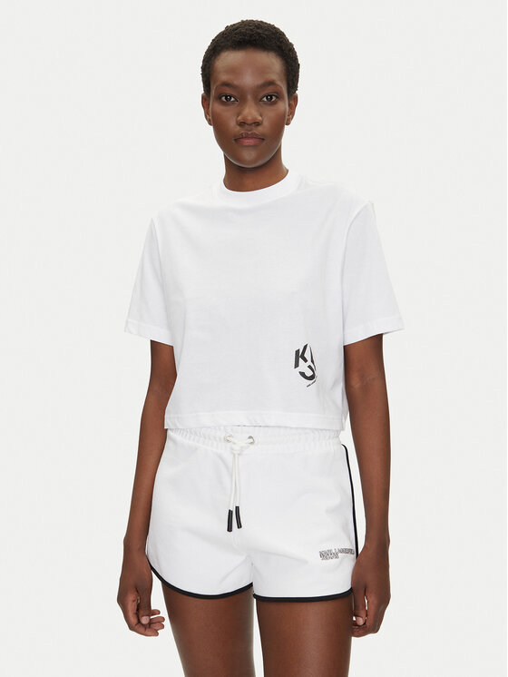 

Укороченная футболка A2W17076 Karl Lagerfeld, белый