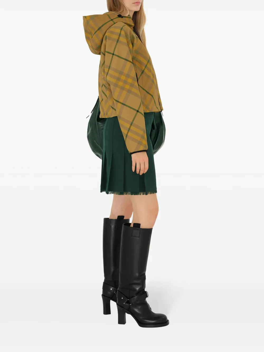 Юбка BURBERRY, женская, зеленый — фото 3