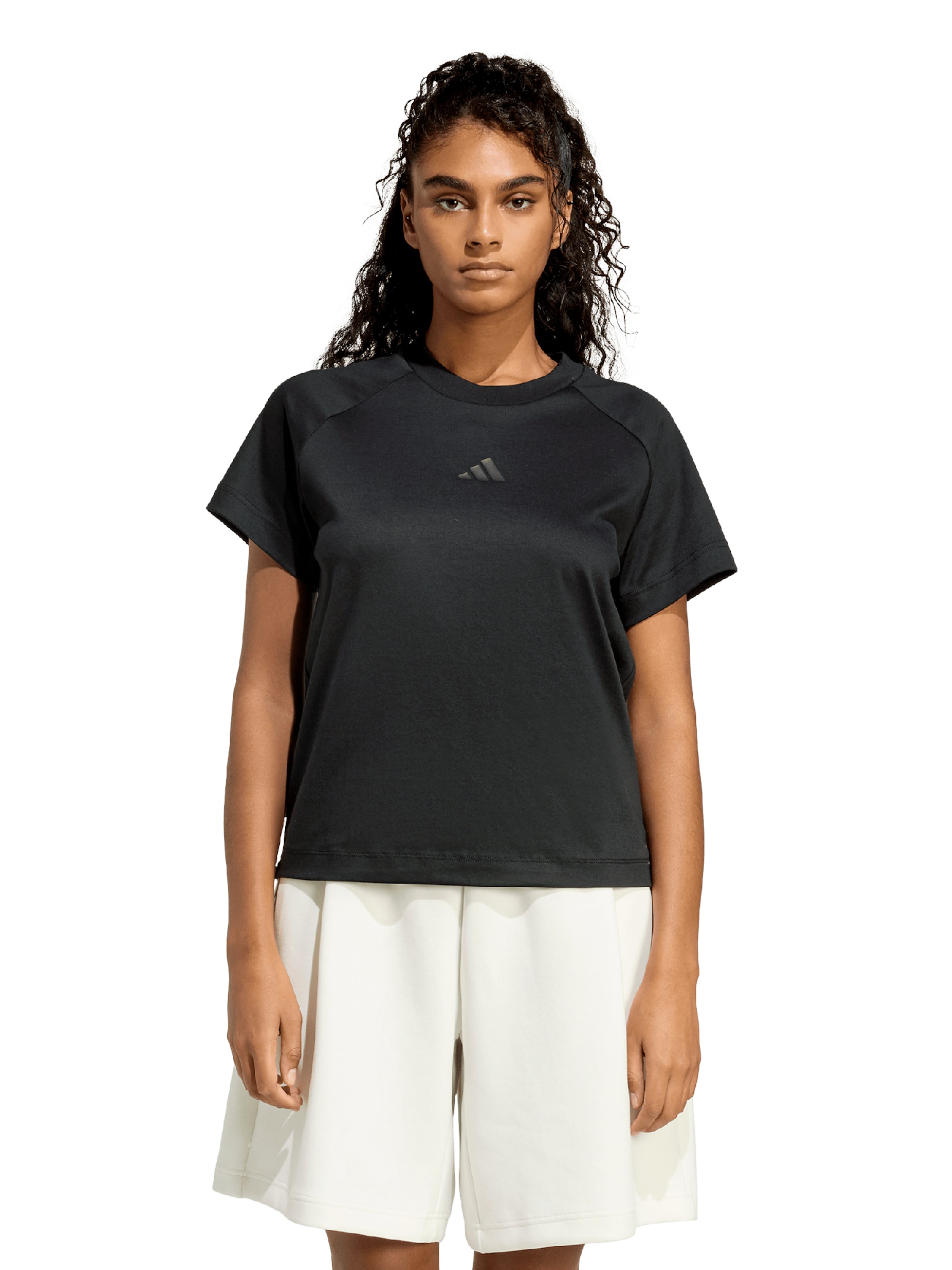 Adidas Sportswear Футболка Performance в черном цвете — фото 2