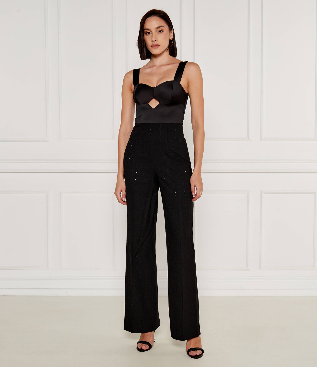 

Комбинезон TWINSET Regular Fit, черный
