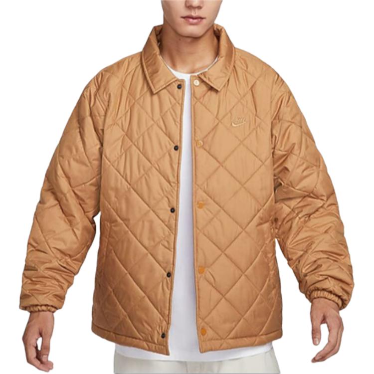 Куртка Nike Therma-FIT Puffer, коричневый — фото 3