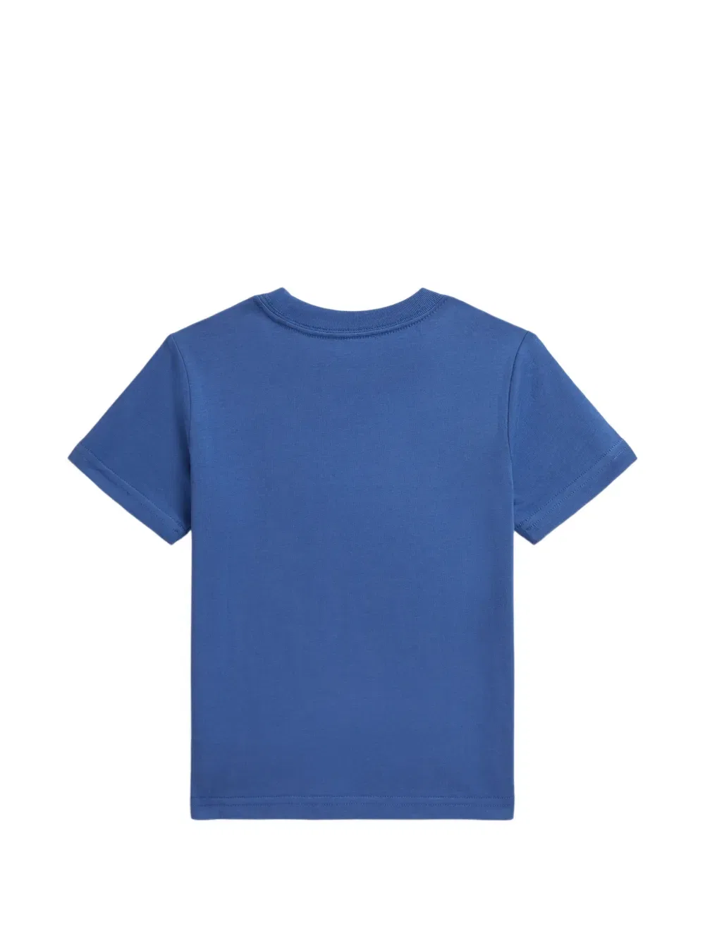 Футболка с логотипом Polo Ralph Lauren Kids, синий — фото 2
