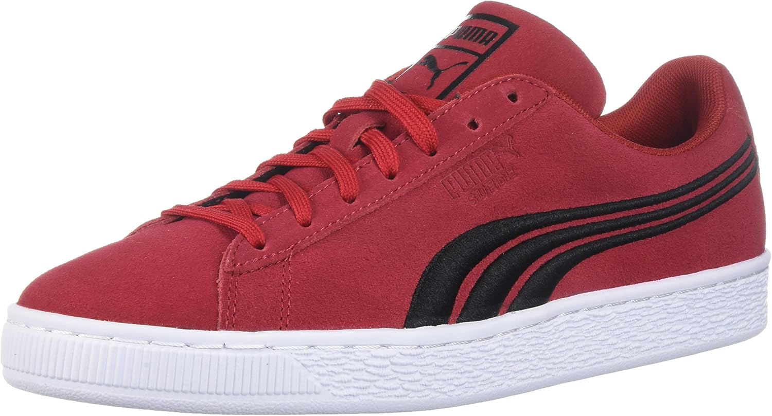 

Кроссовки PUMA для мужчин Suede Classic Badge, Ляпис синий-Puma черный, 9 M US