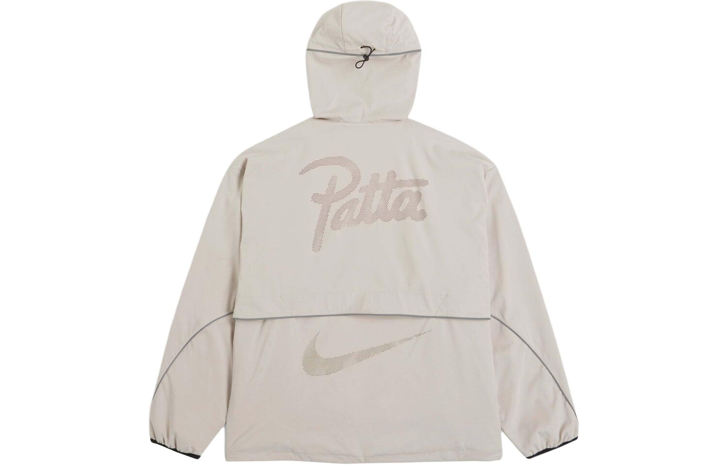 Куртка X Patta Running Team с застежкой-молнией на всю длину Nike, серый — фото 2