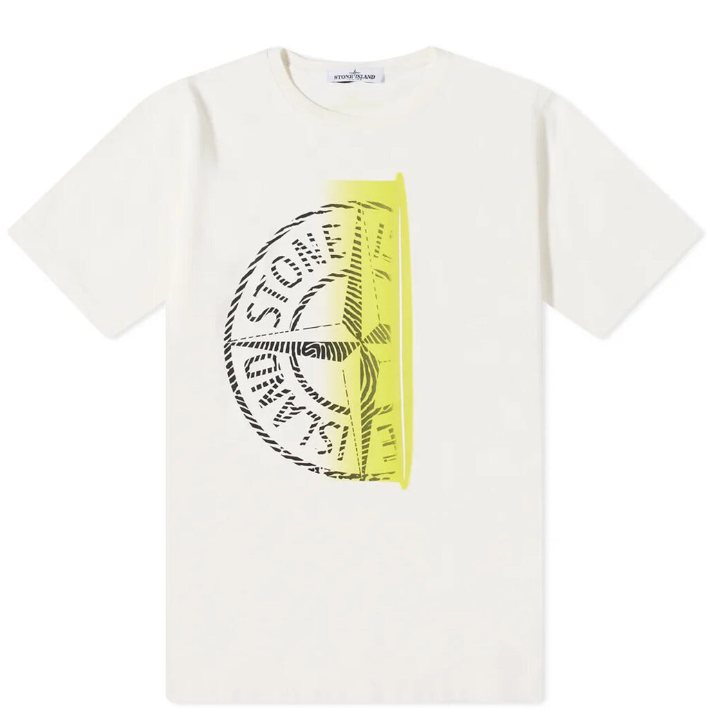 

Белая футболка «Компас» Stone Island, белый