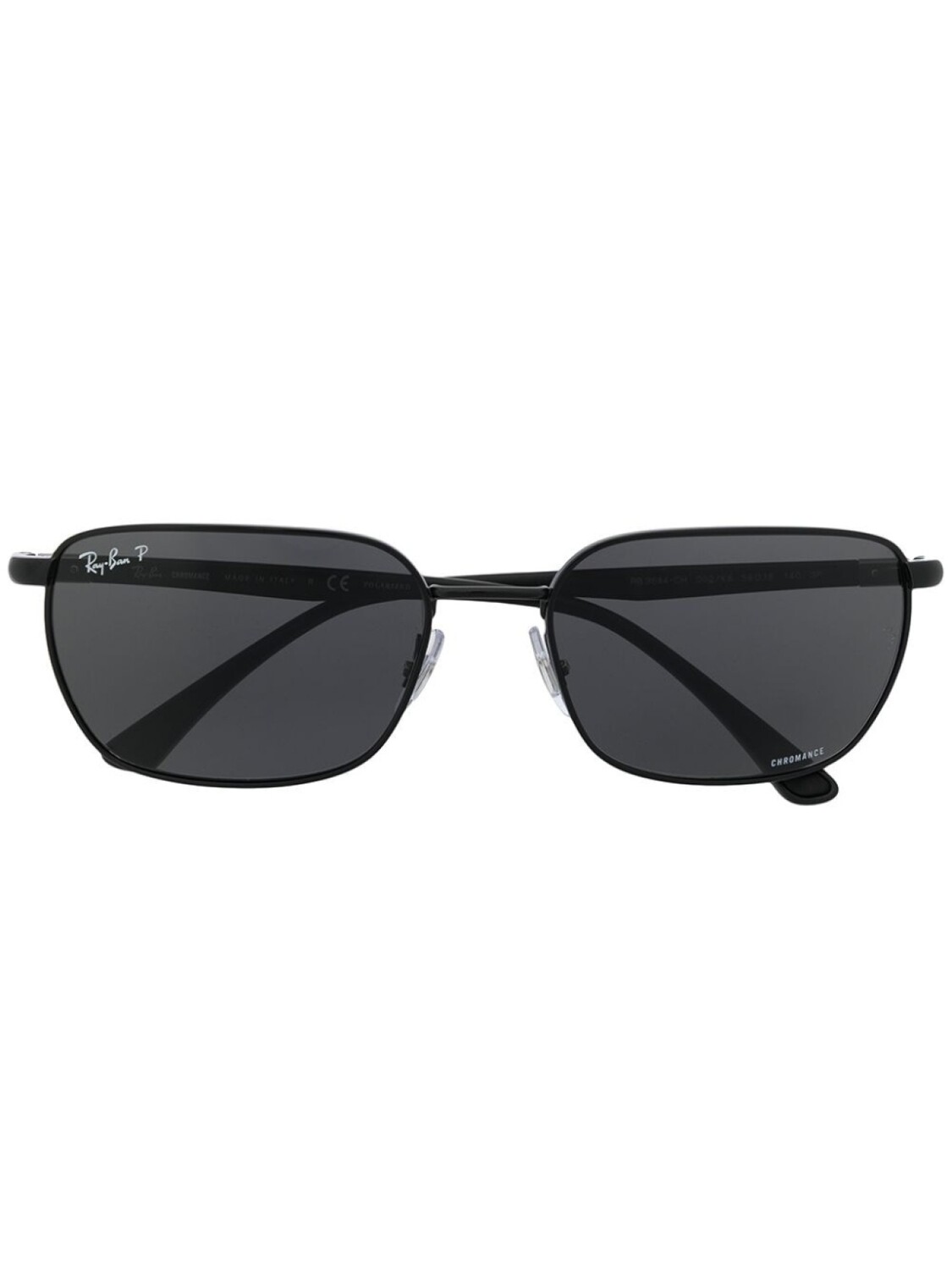

Ray-Ban солнцезащитные очки RB3684 в прямоугольной оправе, черный