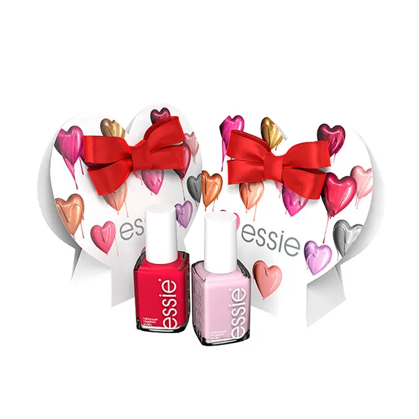 

Коробка с 2 лаками для ногтей Cofre Essie San Valentín Essie, 1 UD