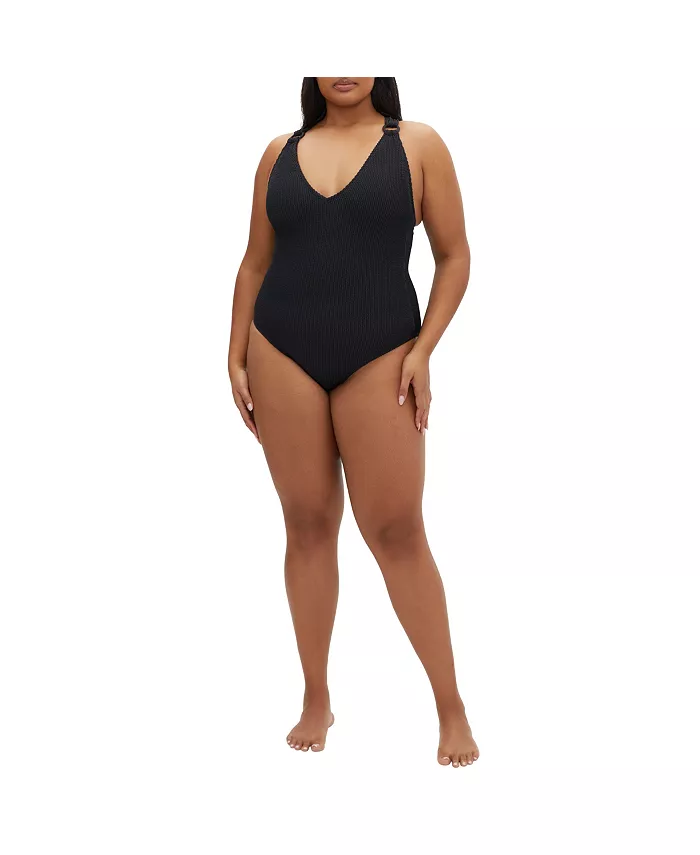 

Купальник Plus Size Avalon 1 Piece CITY CHIC, черный