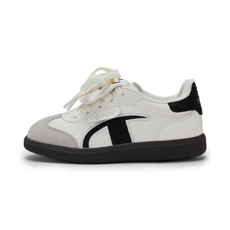 Champion Kids Детские скейтерские кроссовки low top черно-белые