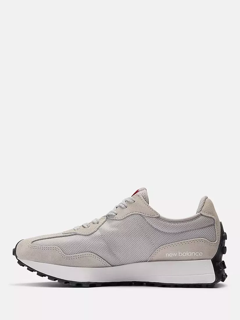 Кроссовки для бега в стиле ретро 327, светло-серые New Balance — фото 2