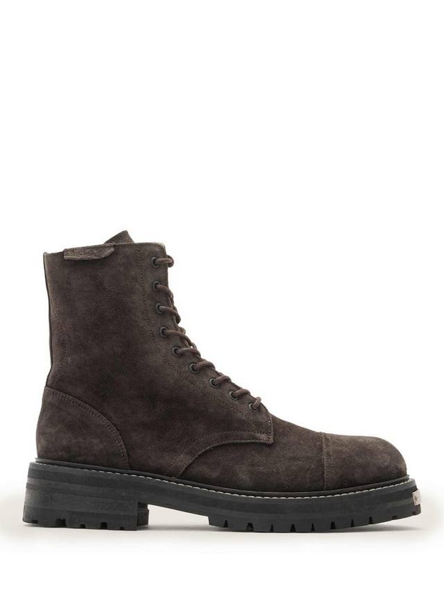 

Ботинки Hank Suede до щиколотки AllSaints, Grey Mid
