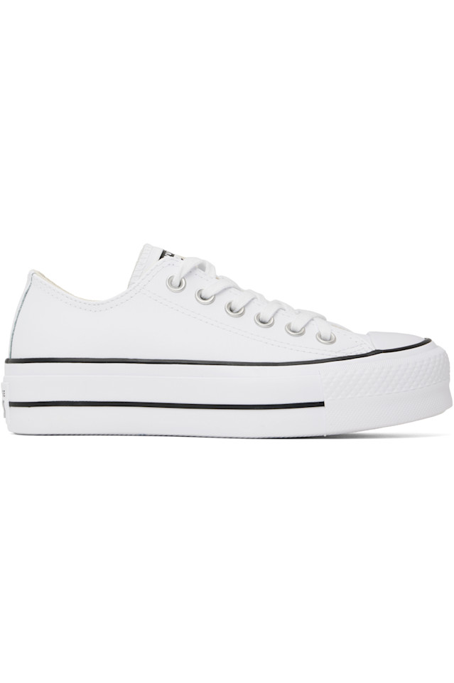 Кроссовки Chuck Taylor All Star Platform из кожи Converse, мультиколор