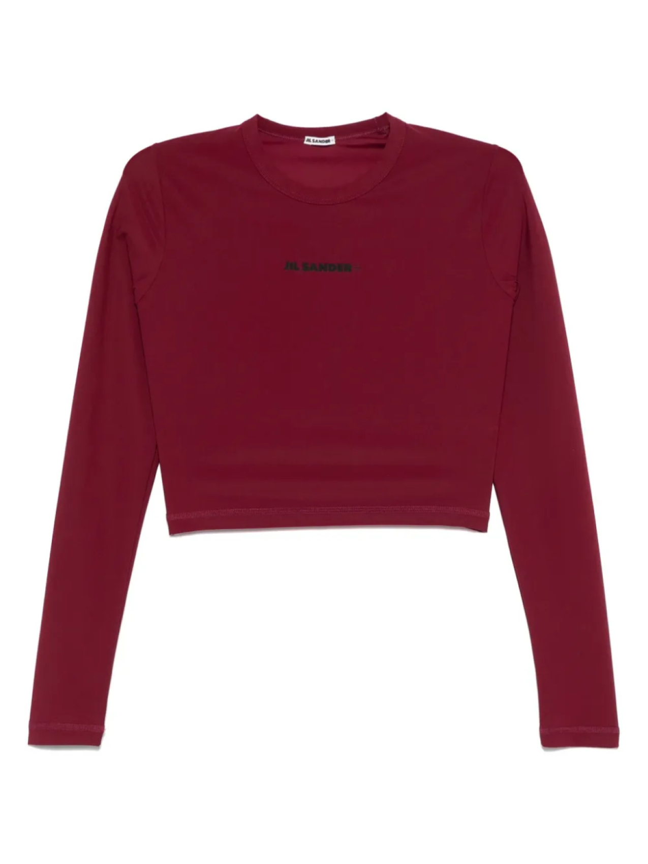 

Укороченный топ для плавания Jil Sander, красный