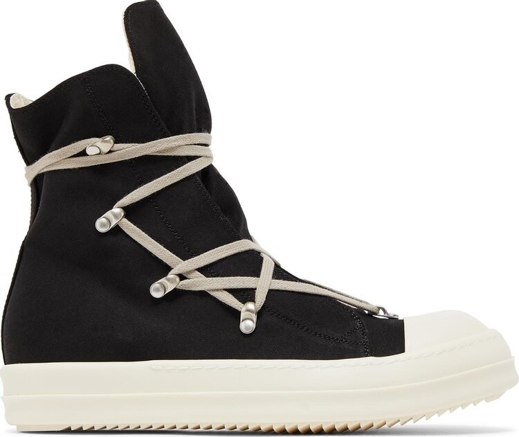 

Кроссовки Rick Owens Lido DRKSHDW Hexa High 'Black Milk', черный