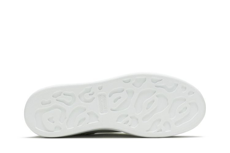 Кроссовки Alexander McQueen Wmns Oversized Sneaker, Snake Print - White Yellow — фото 4