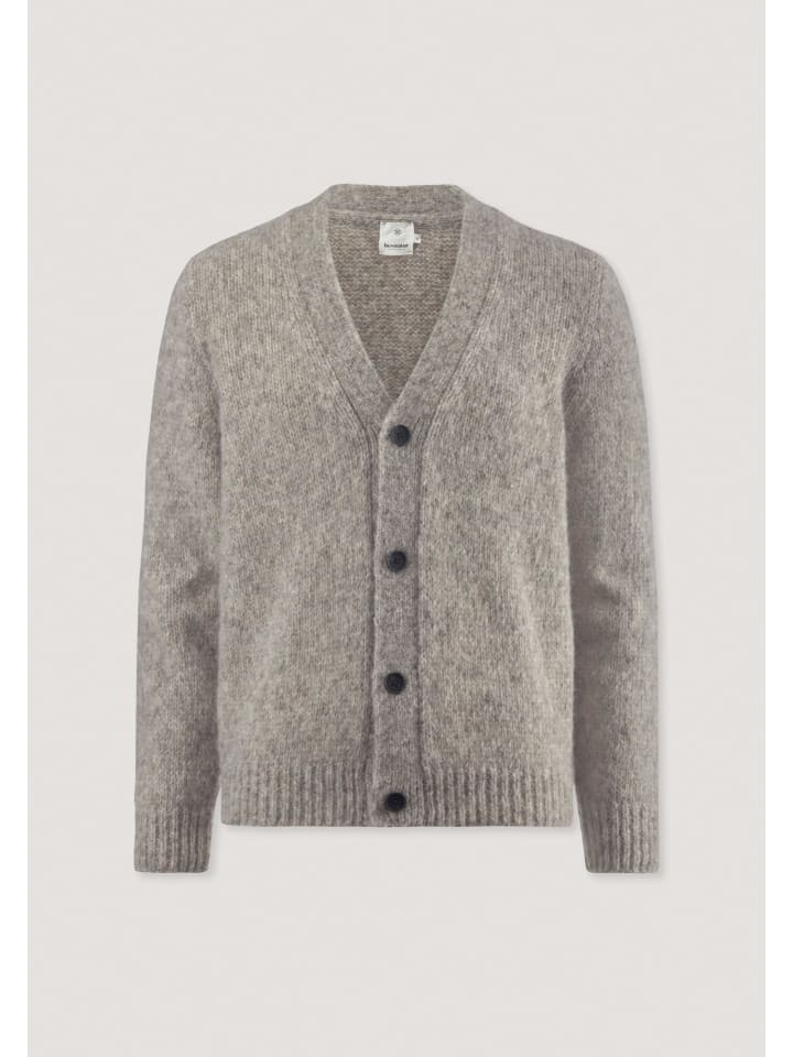 

Hessnatur Вязаная куртка натурального серого цвета