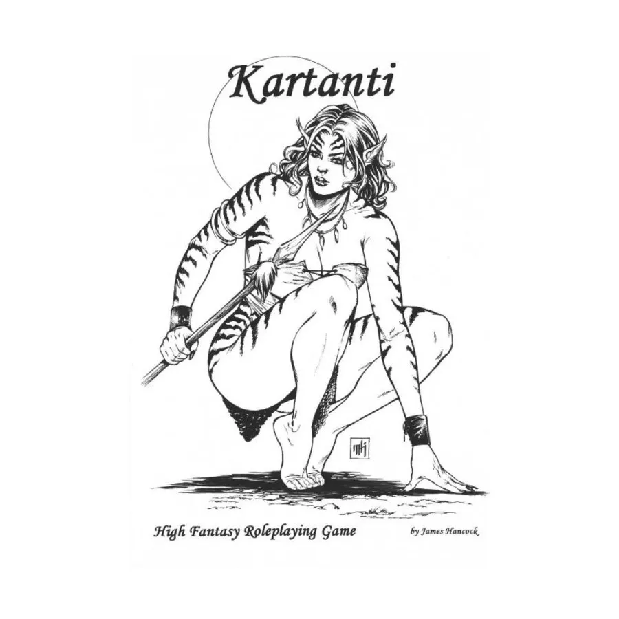 

Kartanti Core Rulebook (1st Edition, Limited Edition), Kartanti RPG System, мягкая обложка